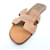 Hermès Sandali Oran Hermes Arancione - vista 5