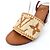 Sandali Sienna Louis Vuitton Marrone - vista 5