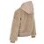 Chaqueta con capucha Teddy con cremallera Moncler Kids Castaño - vista 5