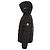 Moncler Kids Grecois Chaqueta Puffer con Capucha Negro - vista 4