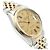 Rolex Montre Combi Homme Datejust Vintage Cadran Lin Multicolore - vue 11
