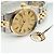 Rolex Montre Combi Homme Datejust Vintage Cadran Lin Multicolore - vue 24