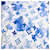Louis Vuitton Sciarpa Monogramma Acquerello Blu  - vista 4