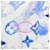 Louis Vuitton Sciarpa Monogramma Acquerello Blu  - vista 6