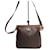 Céline Borsa a tracolla con logo Triomphe Marrone  - vista 1
