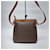 Céline Borsa a tracolla con logo Triomphe Marrone  - vista 9