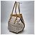 Céline Macadam-Muster Schultertasche (Große Einkaufstasche) Braun - Ansicht 6