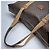 Céline Borsa Tote Macadam (Borsa Boston Premium, Borsa da Viaggio Unisex) Marrone - vista 12