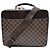 Organizer Louis Vuitton Borsa documenti unisex Damier Savana Marrone