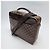 Organizer Louis Vuitton Borsa documenti unisex Damier Savana Marrone - vista 6