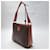 Céline Borsa a Spalla Triomphe Macadam Marrone  - vista 6