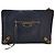 Balenciaga Clutch in metallo classico Blu