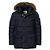 Moncler Giacca con cappuccio Cluny Down Blu Navy - vista 2