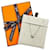 Hermès Colar Mini Popashu Esmalte Marrom Paládio Prata  - vista 4