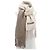 Jacquemus Sciarpa in misto mohair beige Reshape Marrone - vista 6