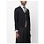 Thom Browne Gestreifter V-Ausschnitt Merinowoll-Cardigan in Marineblau - Ansicht 3