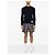 Thom Browne Wool Jersey Asymmetric Long Sleeve T-Shirt Blue - view 2