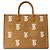 Burberry Borsa Tote Freya Media Naturale Arancione