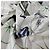 Hermès Foulard in seta per donna con occhielli in pelle Toute Berline Argento - vista 8