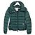 Moncler Jaqueta acolchoada com plumas Azul