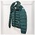 Moncler Jaqueta acolchoada com plumas Azul - vista 2