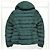 Moncler Jaqueta acolchoada com plumas Azul - vista 3