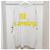 Balenciaga T-Shirt mit Klebeband-Logo Silber - Ansicht 3