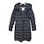 Moncler Chaqueta larga de plumón Negro
