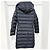 Moncler Chaqueta larga de plumón Negro - vista 3