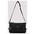 Prada Borsa a spalla media in nylon e pelle Saffiano Nero - vista 5