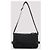 Prada Borsa a spalla media in nylon e pelle Saffiano Nero - vista 6