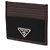 Prada Triangle Logo Card Case Black - view 4