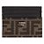 Fendi FF Squared Leather Card Holder (stamp) ALWK Brown - view 3