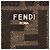 Fendi FF Squared Leather Card Holder (stamp) ALWK Brown - view 6