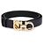 Salvatore Ferragamo Cintura Reversibile Double Gancini da Donna Blu