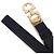 Salvatore Ferragamo Cintura Reversibile Double Gancini da Donna Blu - vista 6