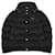 Prada Jaqueta de down com capuz e logo triangular Preto  - vista 1
