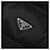 Prada Jaqueta de down com capuz e logo triangular Preto  - vista 9