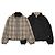 Burberry Reversible Check Hooded Jacket Brown - view 3
