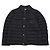 Burberry Camisa overshirt acolchoada de nylon Preto - vista 3