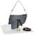 Dior Borsa a Spalla Jacquard Obliquo Saddle Blu - vista 10