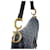 Dior Borsa a Spalla Jacquard Obliquo Saddle Blu - vista 7
