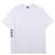 Thom Browne Klassisches Piqué-T-Shirt Weiß - Ansicht 4