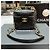 Chanel Custodia cosmetica in metallo dorato con logo CC, borsa a catena piccola: Nero - vista 3