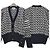 Thom Browne Zweifarbiger Kabelstrick-Cardigan mit diagonaler Träger Douni Blau