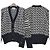 Thom Browne Zweifarbiger Kabelstrick-Cardigan mit diagonaler Träger Douni Blau - Ansicht 13