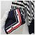 Thom Browne Zweifarbiger Kabelstrick-Cardigan mit diagonaler Träger Douni Blau - Ansicht 19