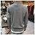 Thom Browne Merinowoll-Cardigan mit diagonalen Streifen in Hellgrau Braun - Ansicht 14