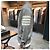 Thom Browne Merinowoll-Cardigan mit diagonalen Streifen in Hellgrau Braun - Ansicht 4