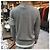 Thom Browne Merinowoll-Cardigan mit diagonalen Streifen in Hellgrau Braun - Ansicht 5